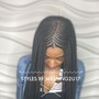 “Mini” Crochet Braids long