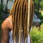 Large knotless Goddess/Bohemian Braids-Braid Hair included