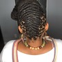 Feed in Braids (8-12 Braids)