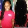 Medium Faux locs