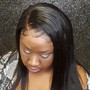 Headband sew in