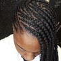 Small/med. box braids