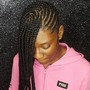 Small/med. box braids