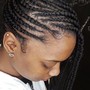 Small/med. box braids