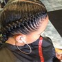 10-12 Feed In Braids