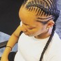 Men Braids No Designs(top only/shaved sides)