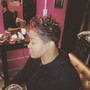 Partial Quick Weave, Short Cut  spot relaxer