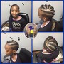 Braided ponytail ‘kids’