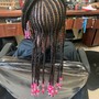 Large Box braids Mid- back