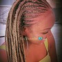 Boho Knotless Small with Human Hair