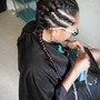 2 Feed in braids