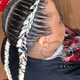 6-8 Feedin braids Braids