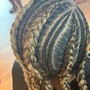 Kid's Braids on scalp