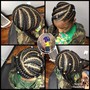 Braids w/beads ‘kids’