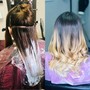 Partial Foil Highlights W/Toner