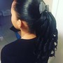 Traditional Sew in Weave Packgage (sew-in, hydration treatment and trim)