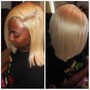 Up and down style quick weave