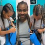 Braided up do (no weave)