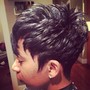 Women's Cut sides and back