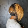 Weave extension color (ombré)