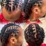 2 Feed In Braids