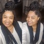 LOOSE STRAND HAIR CROCHET BRAIDS