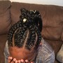 Large Feed In Updo