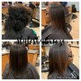 Shampoo conditioning blow dry