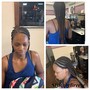 Ponytail on natural hair