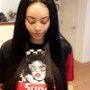 Quick Weave with frontal/closure