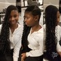 Large Knotless Braids(HAIR INCLUDED)