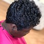 Shampoo& Curl (Short cuts)