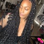 Smedium faux locs