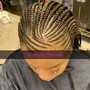 Cornrows/knotless