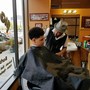 Haircut with Mustache Trim