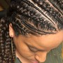 Feed in braids