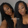 Box Braids(Midback)