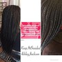 Small knotless braids