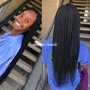 Box Braids(Midback)