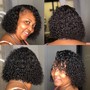 Women’s big chop-natural hair