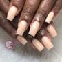 The Nudes w/Basic Nail Art Overlay