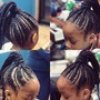 braid down with wash only