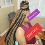 Medium 26inches Boho /goddess  Box Braids