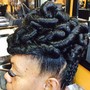 Natural hair style