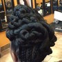 Natural hair style