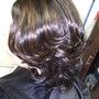 Short Hair Cut Wrap & Curl