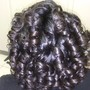 Natural Hair Silk Press