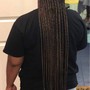 Straight back feed in Braids