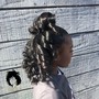 Natural Girl Ponytail