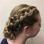 UPDO in salon short